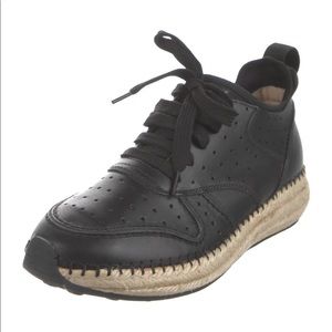 Tod’s Gomma Run Rafia Platform Sneakers